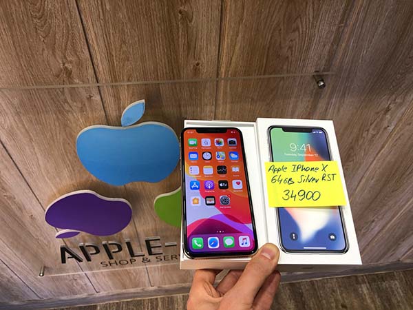 Apple iPhone X 64Gb Silver RST