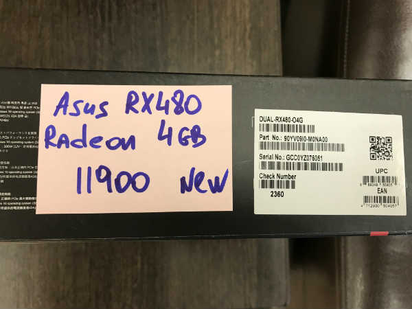 Видеокарта Asus Rx480 Radeon 4Gb