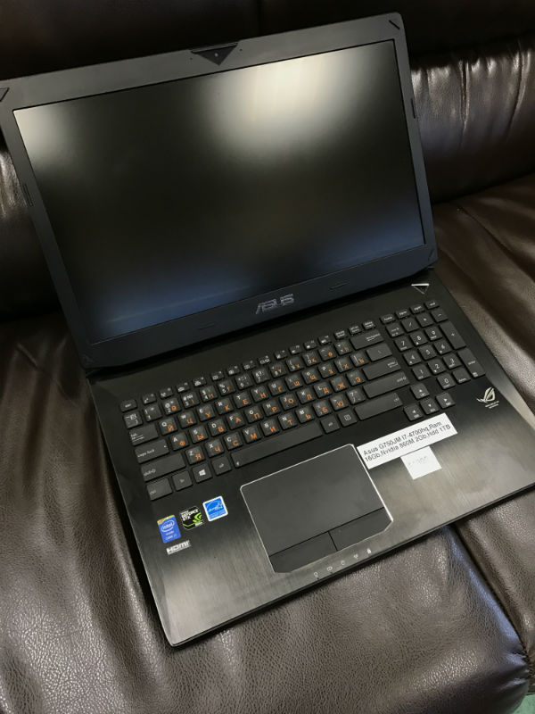 Ноутбук игровой Asus G750JM I7-4700hq