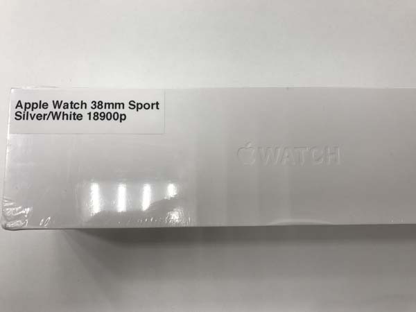 Часы Apple Watch 38mm Sport Silver/White
