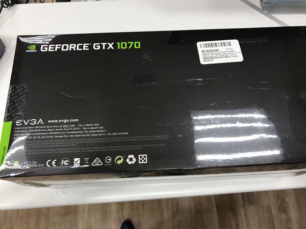 Видеокарта с водяным охлаждением EVGA GeForce GTX 1070 8Gb