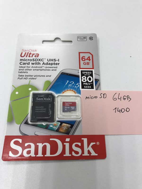 SanDisk microSD 64Gb