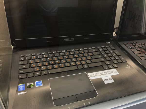 Ноутбук Asus G750JM
