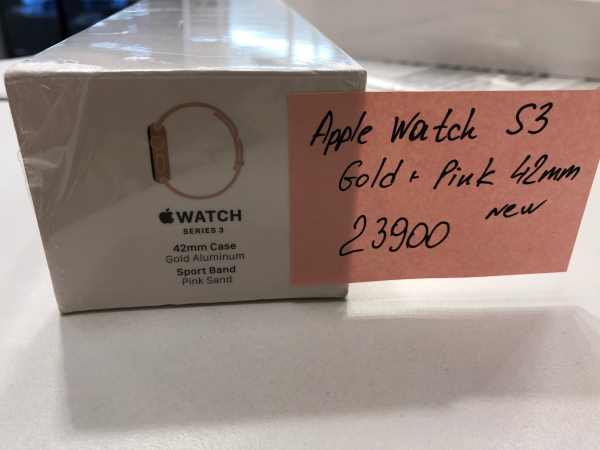 Apple Watch S3 Gold+Pink 42mm