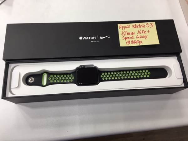 Apple Watch S3 42mm Nike+ Space Gray