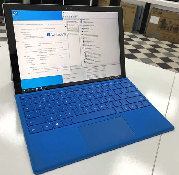 Microsoft surface pro 4 blue