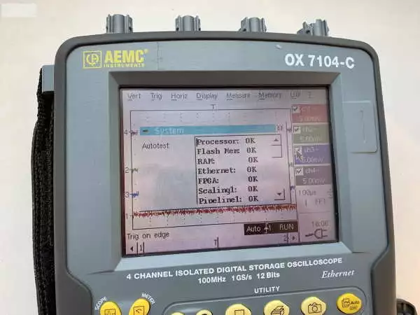 Цифровой осциллограф AEMC OX 7104-C