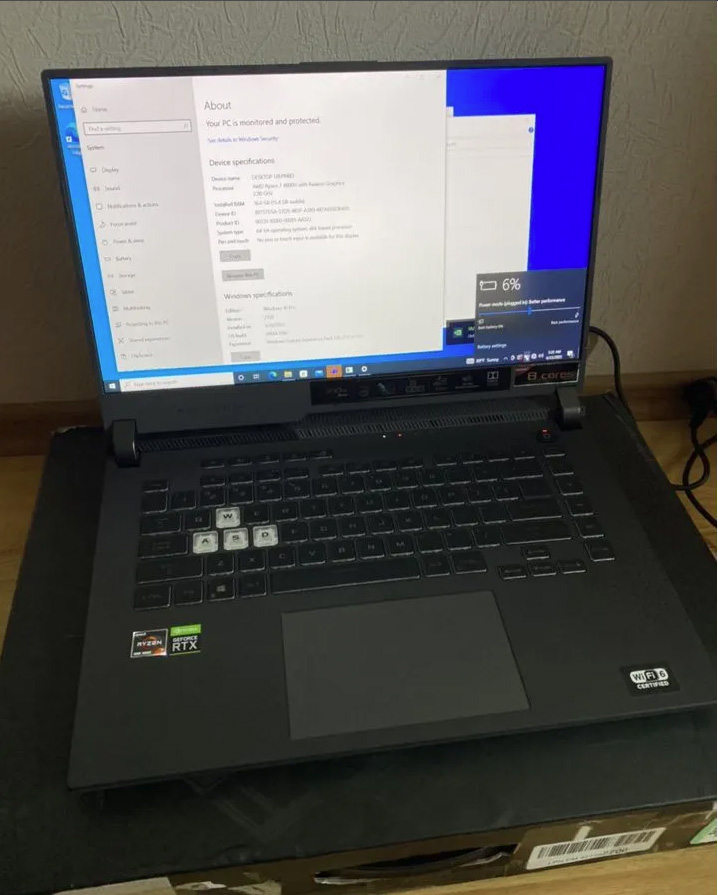 Ноутбук ASUS ROG STRIX G15 G513IM-HN0011