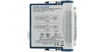 Преобразователь напряжения аналого-цифровой многоканальный NI 9220