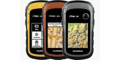 Аппаратура навигационная потребителей КНС GPS Garmin eTrex 30x