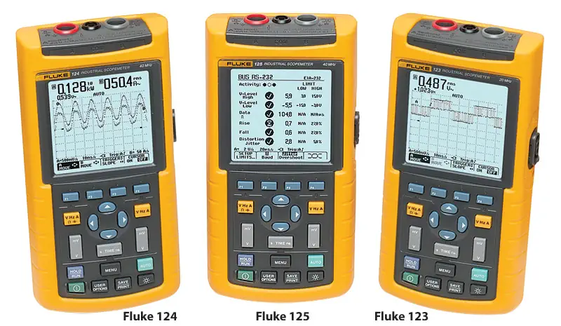 Осциллограф-мультиметр промышленный Fluke серии 120