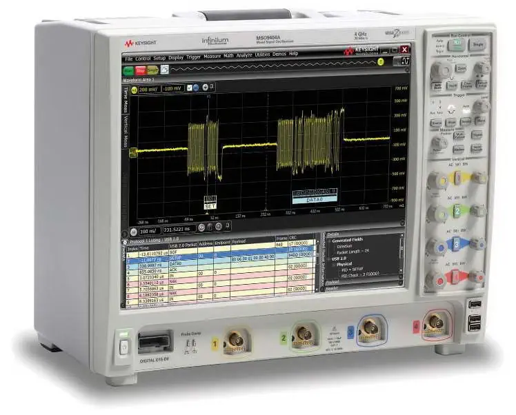 Осциллограф цифровой Keysight DSO9064A, MSO9064A, DSO9104A, MSO9104A, DSO9254A, MSO9254A, DSO9404A, MSO9404A