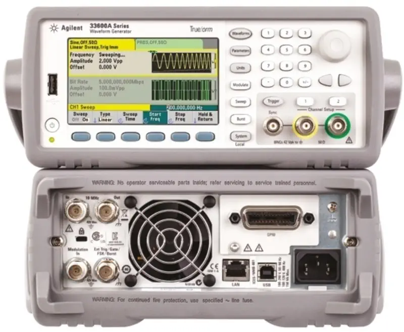 Генератор сигналов произвольной формы Keysight 33611А, 33612А, 33621А, 33622А