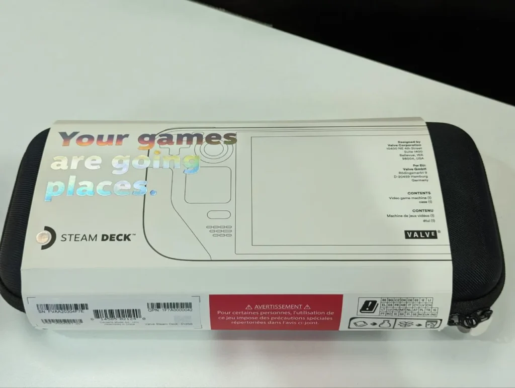 Игровая портативная консоль Valve Steam Deck 64Gb