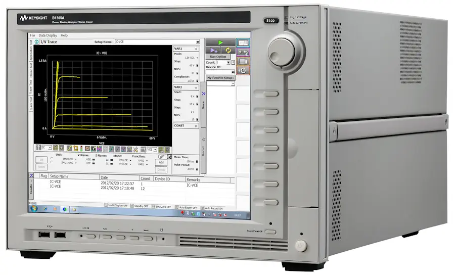 Анализатор силовых полупроводниковых приборов Keysight B1505A, B1506A