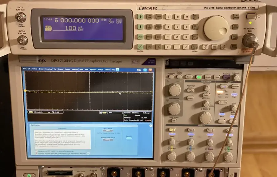 Tektronix DPO71254c 12ghz 100 gs/s