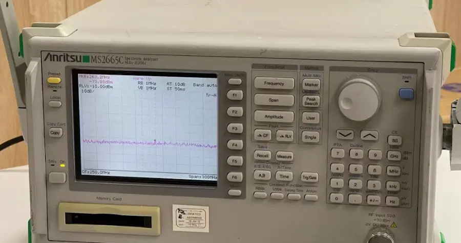 Anritsu ms2665c 21ghz анализатор спектра