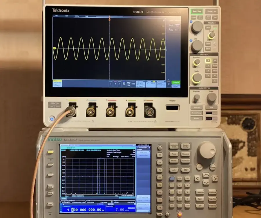 Осциллограф tektronix mdo34 1ghz 5gs/s