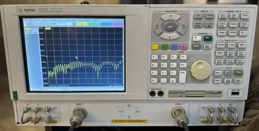 Agilent E8358A pna сетевой анализатор 9ghz