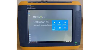 Fluke netscout tablet